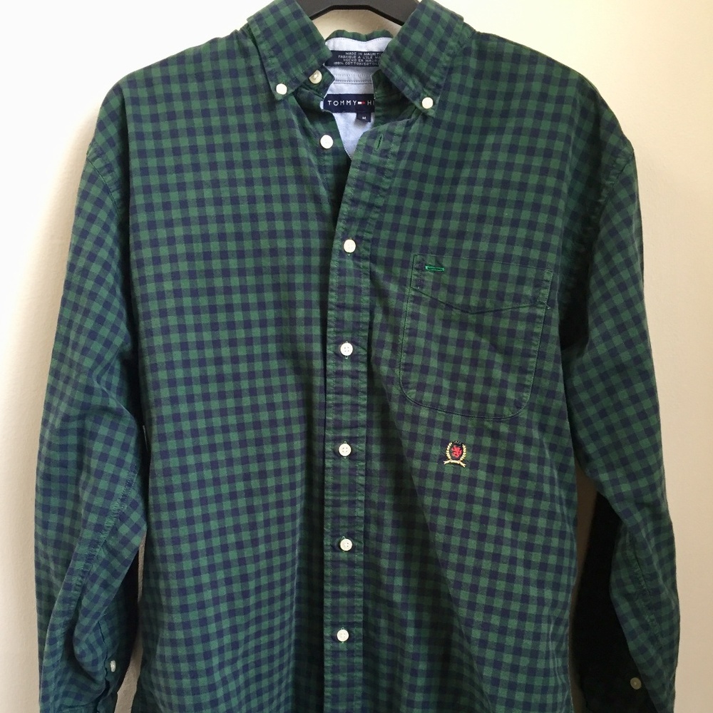VIntage Tommy Hilfiger Plaid Shirt